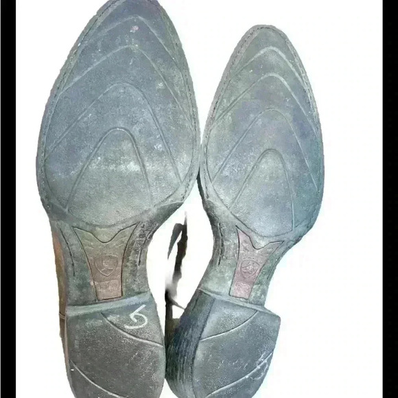 ARIAT Six Stitch Western Boot Men’s size 12 EE / Euro  48Wide Brown Cowboy - Picture 5 of 6